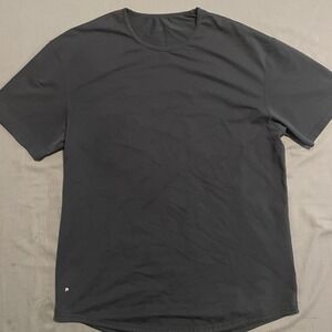 Bylt Lux Premium Basics T Shirt Mens XL Navy Curved Hem Athletic Minimalist Tee